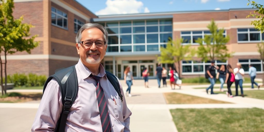 Hart High School Principal Troy Moran